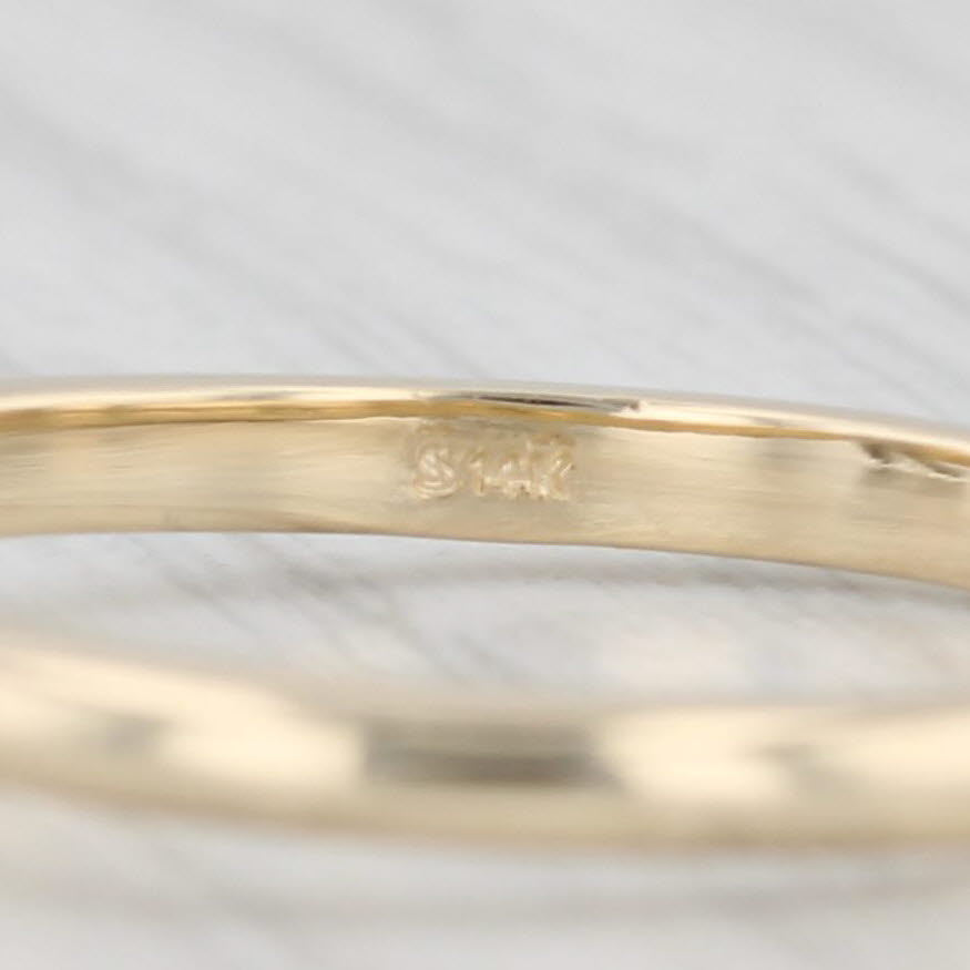 New 0.70ct Round VS2 Diamond Solitaire Engagement Ring 14k Yellow Gold Sz 7 GIA