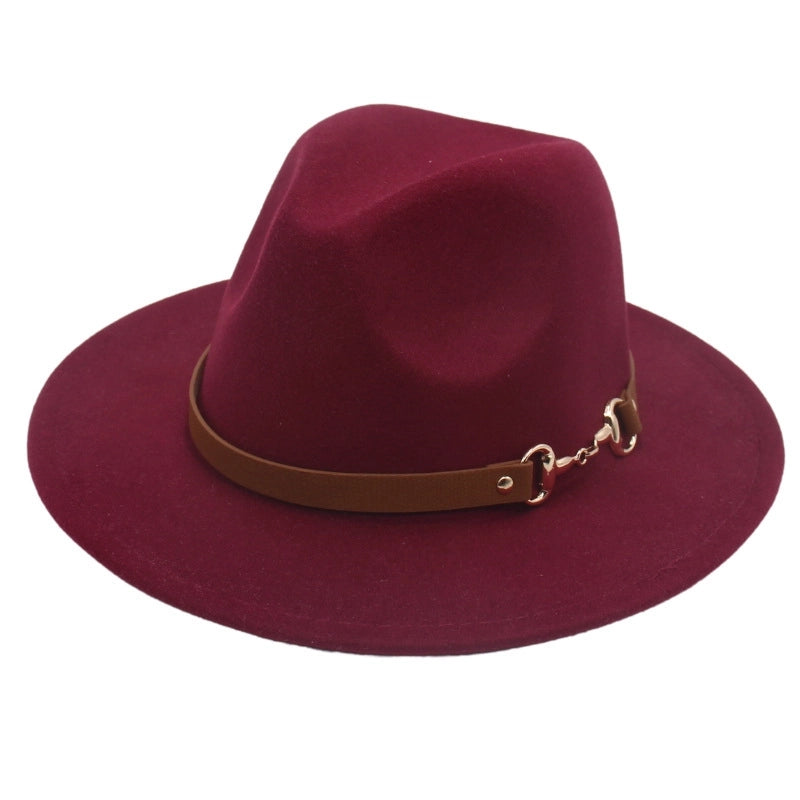 Top Hat Shanghai Beach Gentleman Performance Outdoor Travel Autumn And Winter Hat Fedora