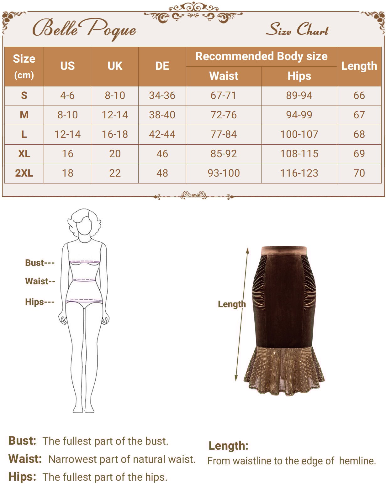 Vintage Sequined Mermaid Skirt High Waist Ruched Bodycon Skirt