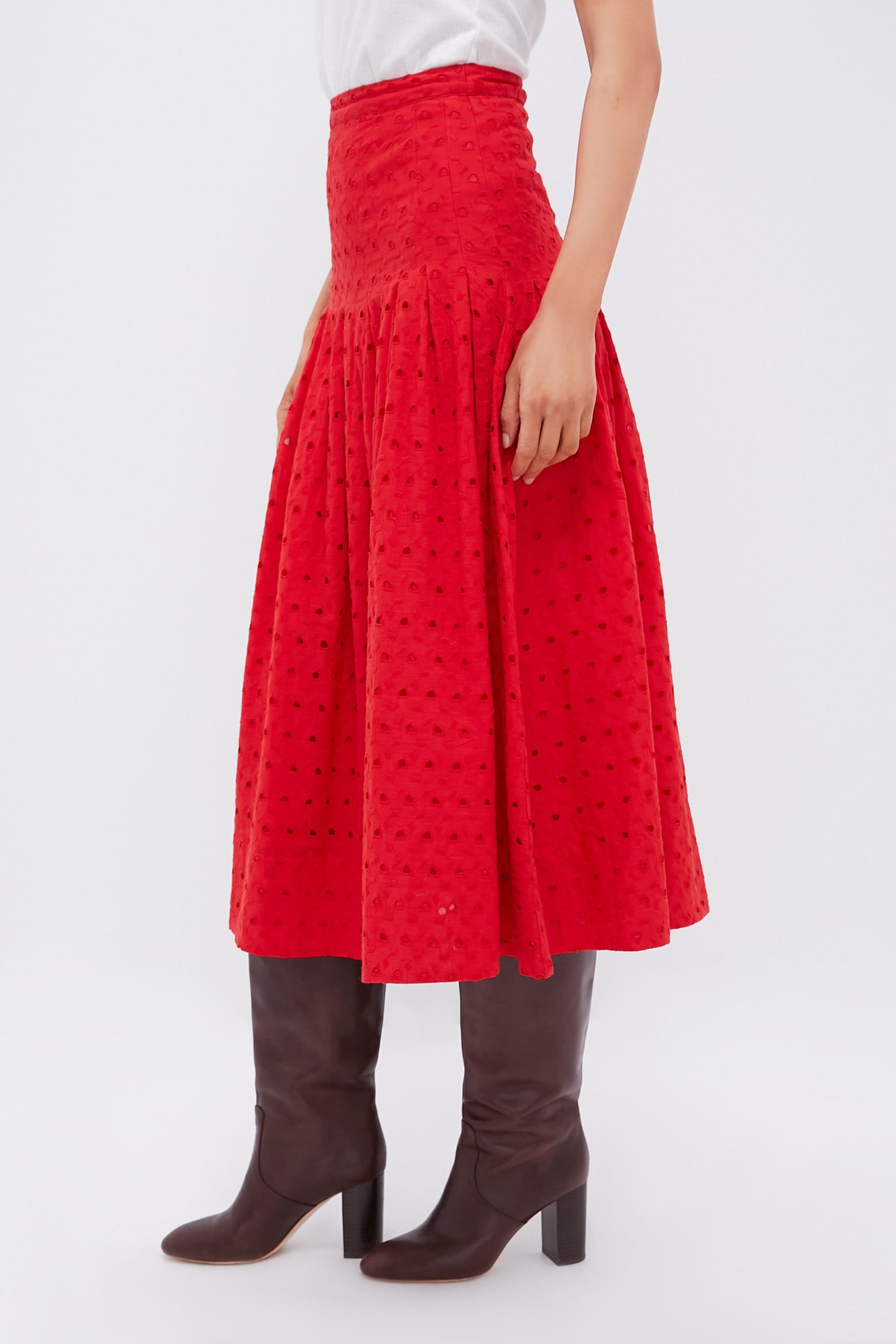 Red Rose The Rhythm Skirt