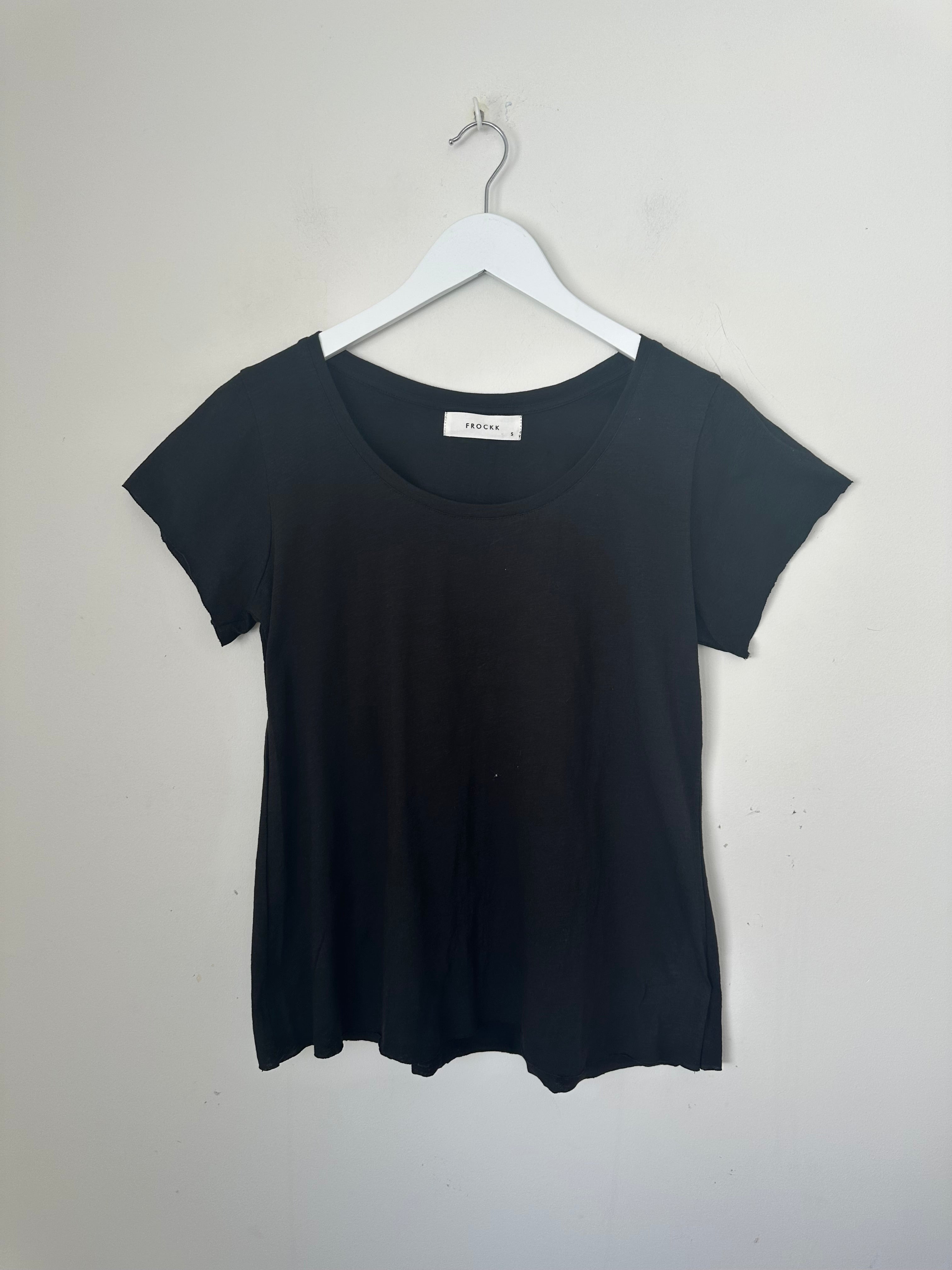 charlie tee - black cotton