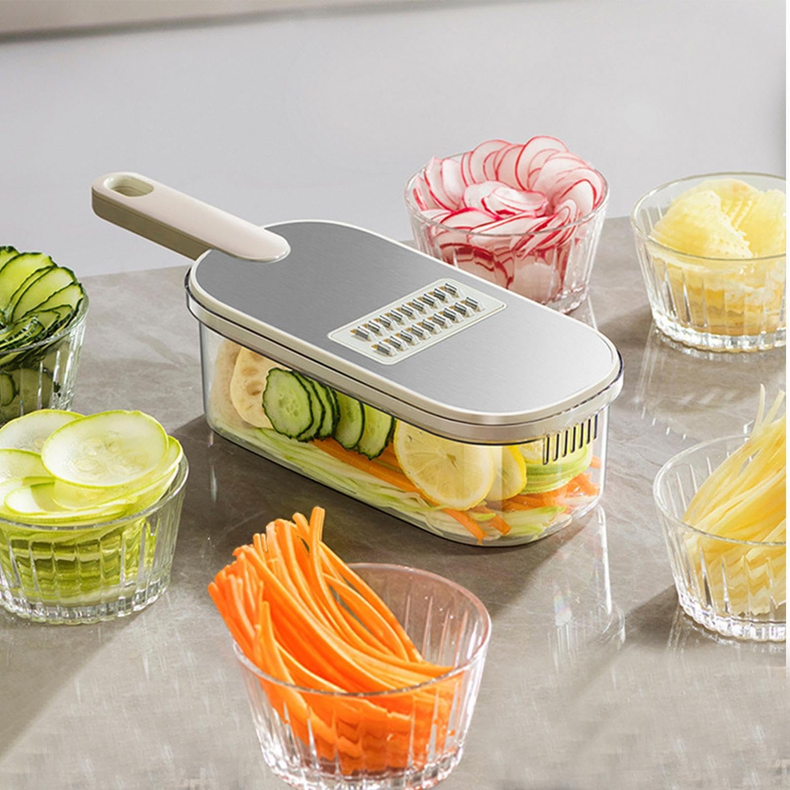 Multifunctional vegetable slicer