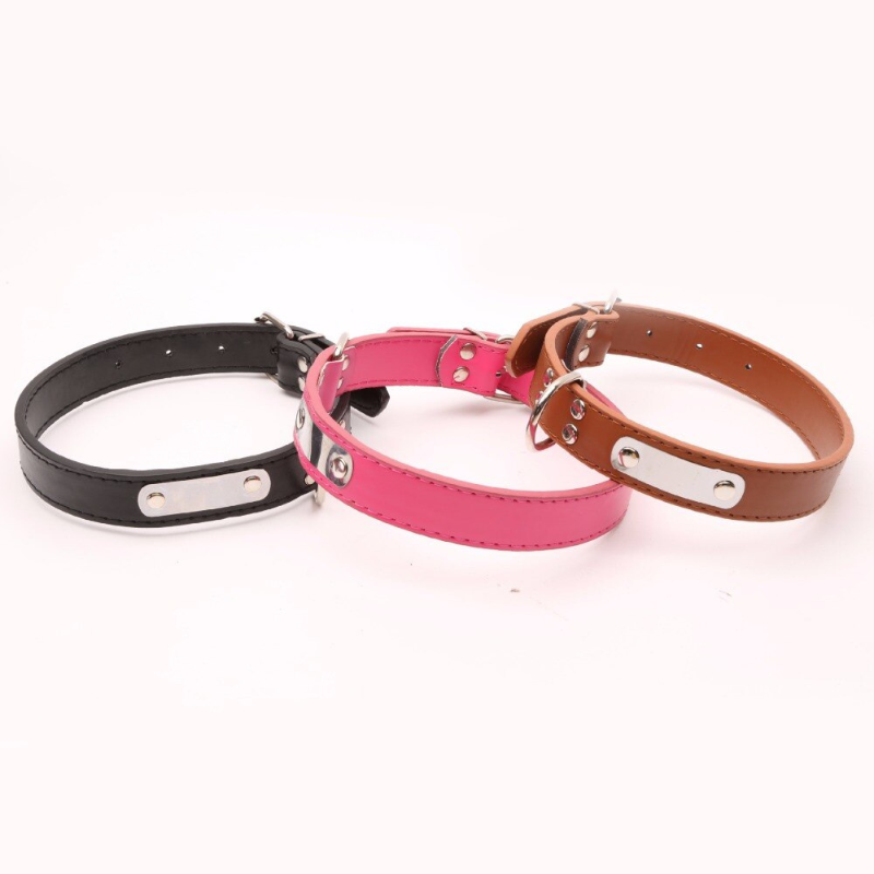 Pet Dog Leather Collar