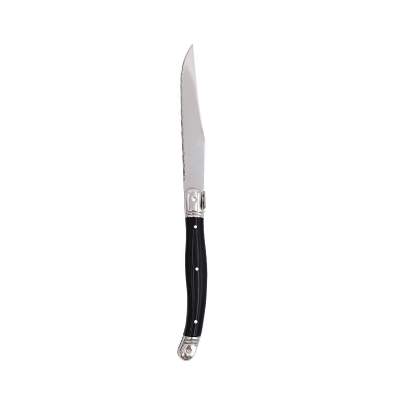 Spot Stainless Steel Tableware ABS Plastic Handle Western-style Knife And Fork Spoon Steak Knife Household Knife And Fork Soup Spoon