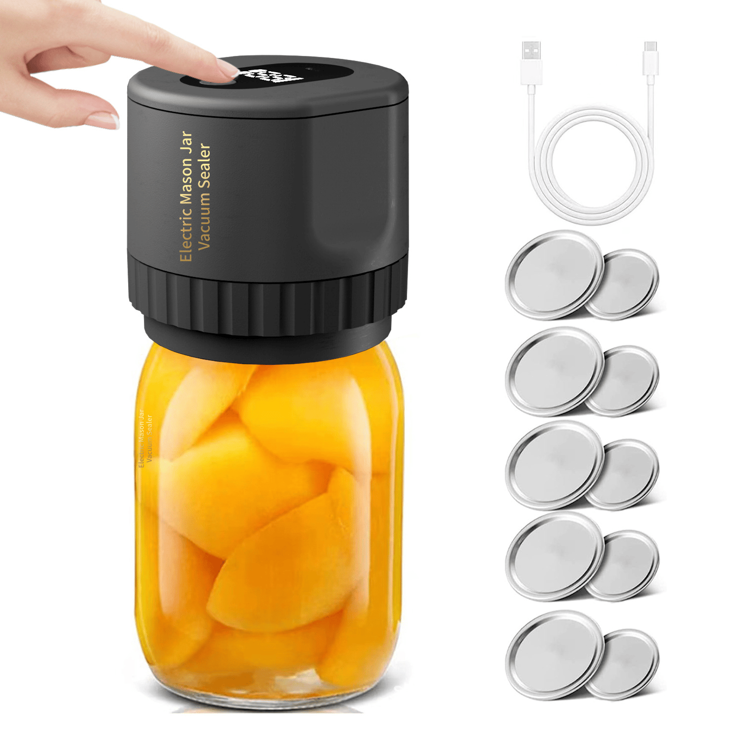 Electric Vacuum Sealer For Mason Jars