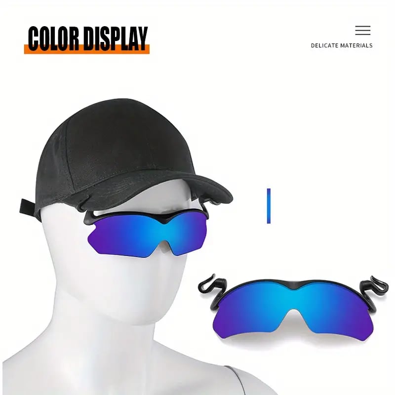 48% 2024 New Polarized Clip Cap Sunglasses