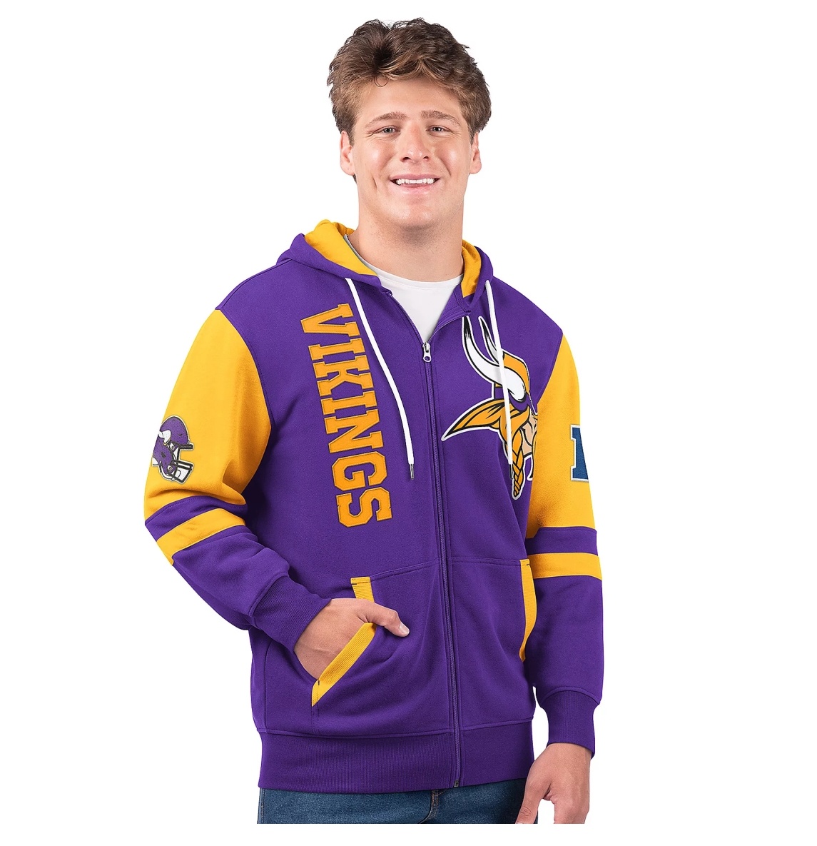 🎁Buy 2 Get 2 Free🏈NFL Full Zip Hooded Sweatshirt