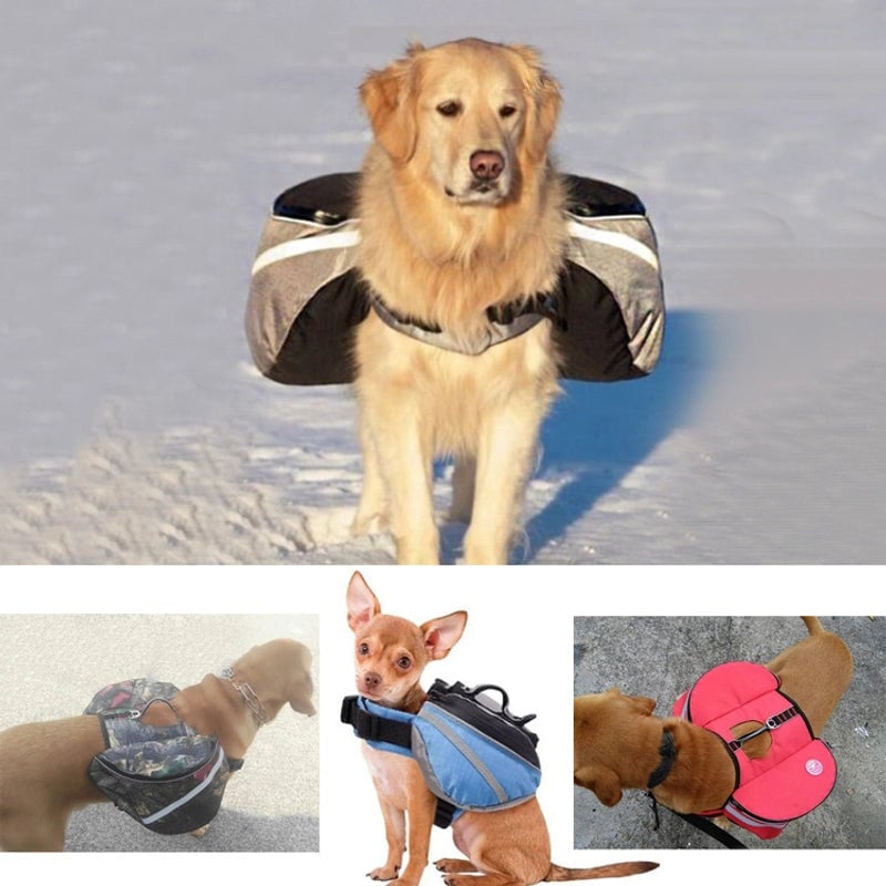 Pet Self-backpack Pack New Dog Outdoor Bag Dog Outgoing Self-backpack Dog Supplies Exclusive