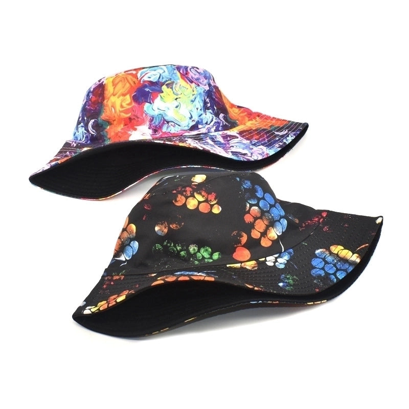 Unisex Fashion Cartoon Flat Eaves Bucket Hat