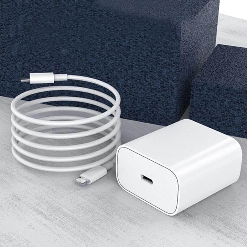 20W iPhone Power Adapter with Lightning Cable