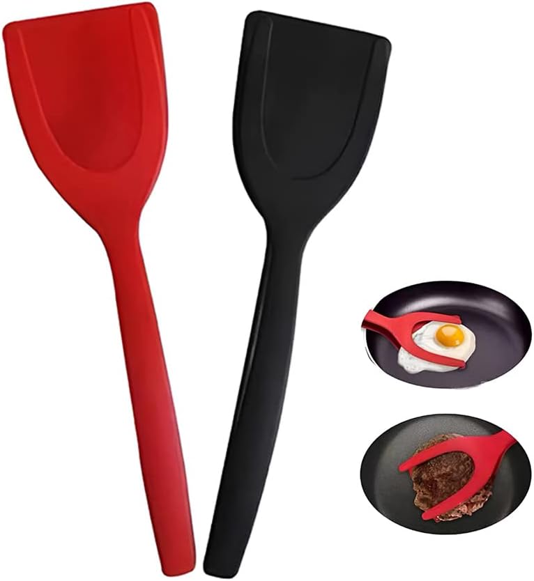 2 In 1 Kitchen Clamp Multifunctional Omelette Spatula