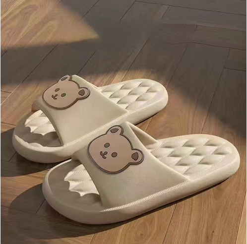 Getjiida business New Cloud Soft EVA Slippers Couple Home Outdoor Slipper Summer Beach Unisex Bedroom Shoes Ladies Flip Flops Thick Bottom Sandals