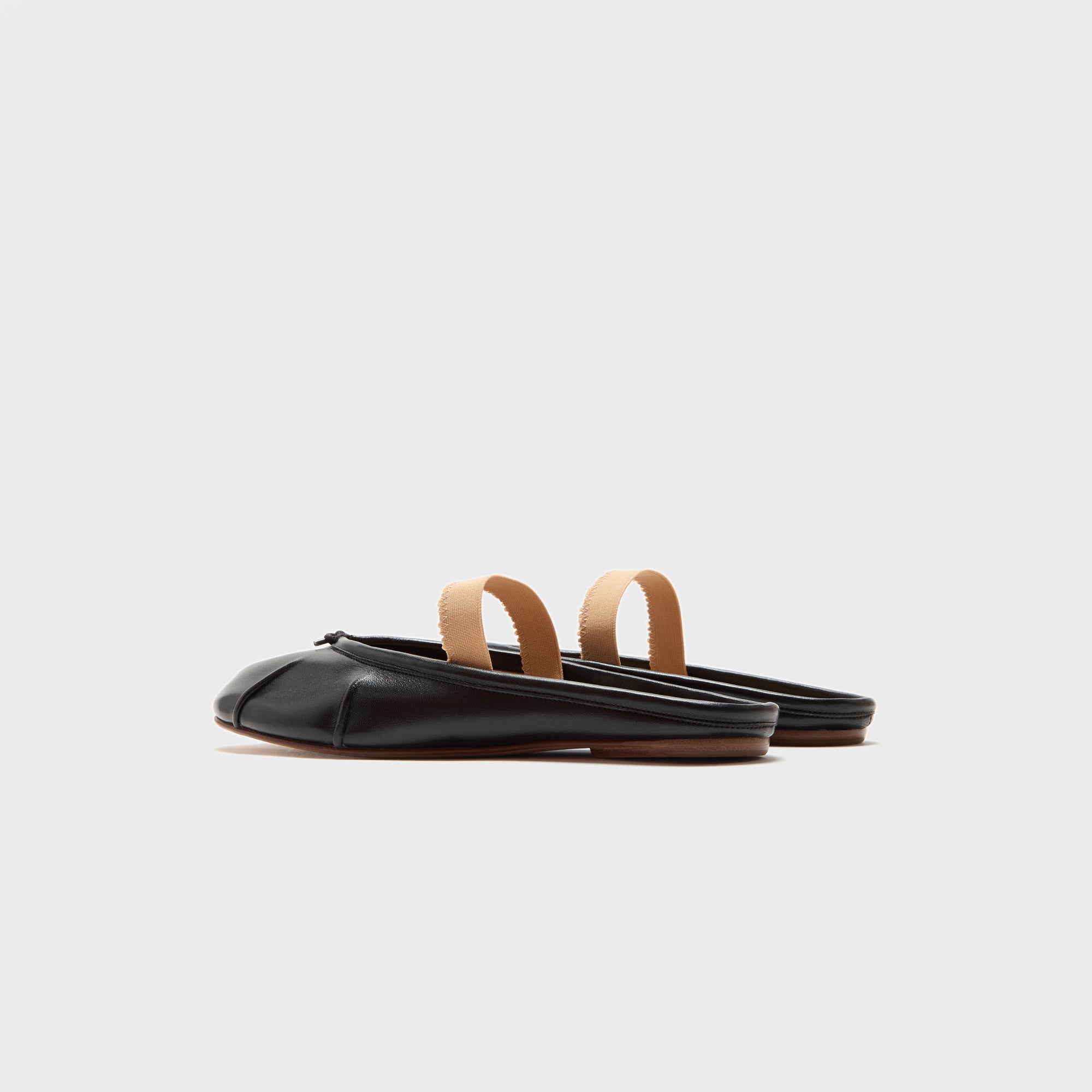 Maison Margiela Tabi Ballerina Mule Elastic Band - Black