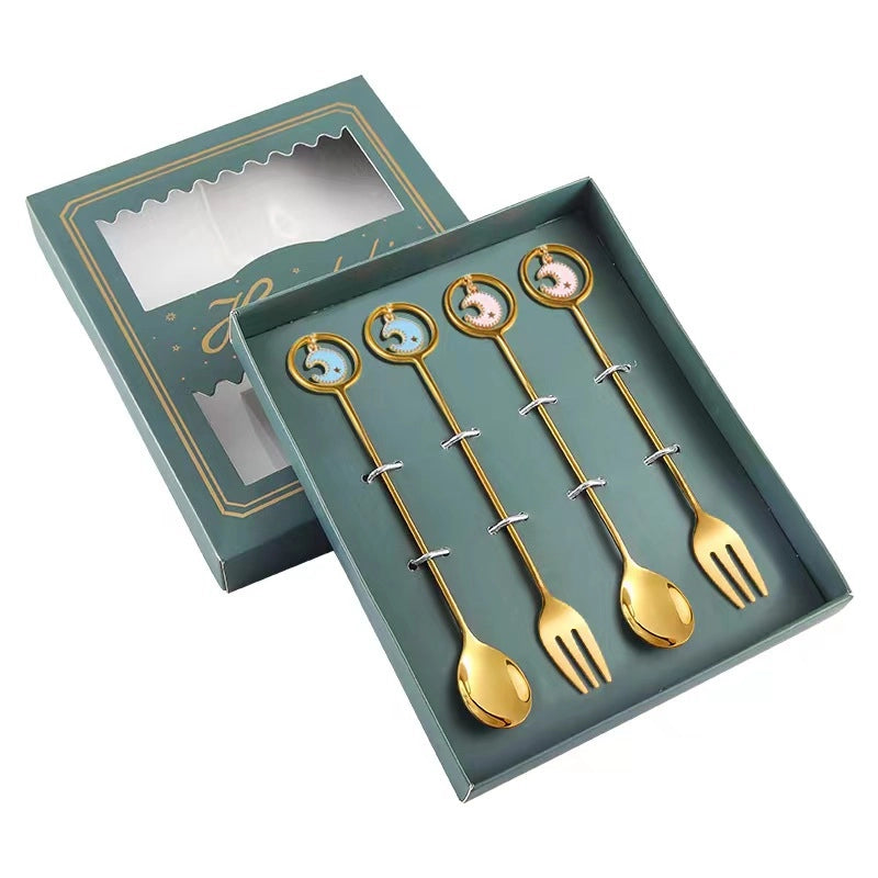 Casual Cartoon Stainless Steel Rice Spoon