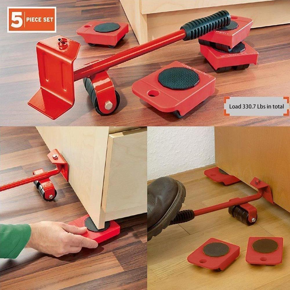 (🌲Early Christmas Sale- SAVE 48% OFF✨)Furniture Lifter Movers Tool Set. 4 Packs