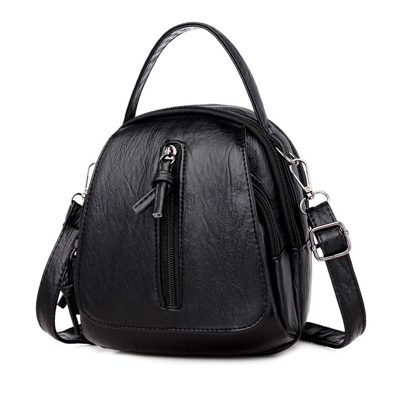 Bag Women's Messenger Bag Fashion New Mobile Phone Bag Soft Leather Texture Multi-compartment Shoulder Bag Coin Purse
