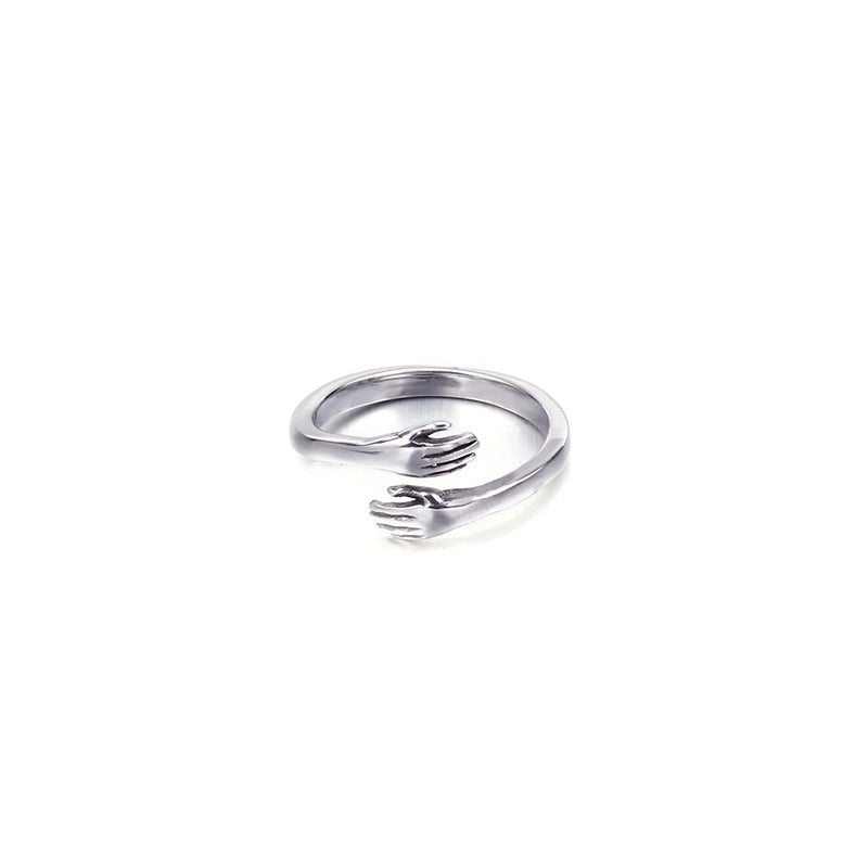 Titanium Steel 18K Gold Plated Korean Style Plating Geometric