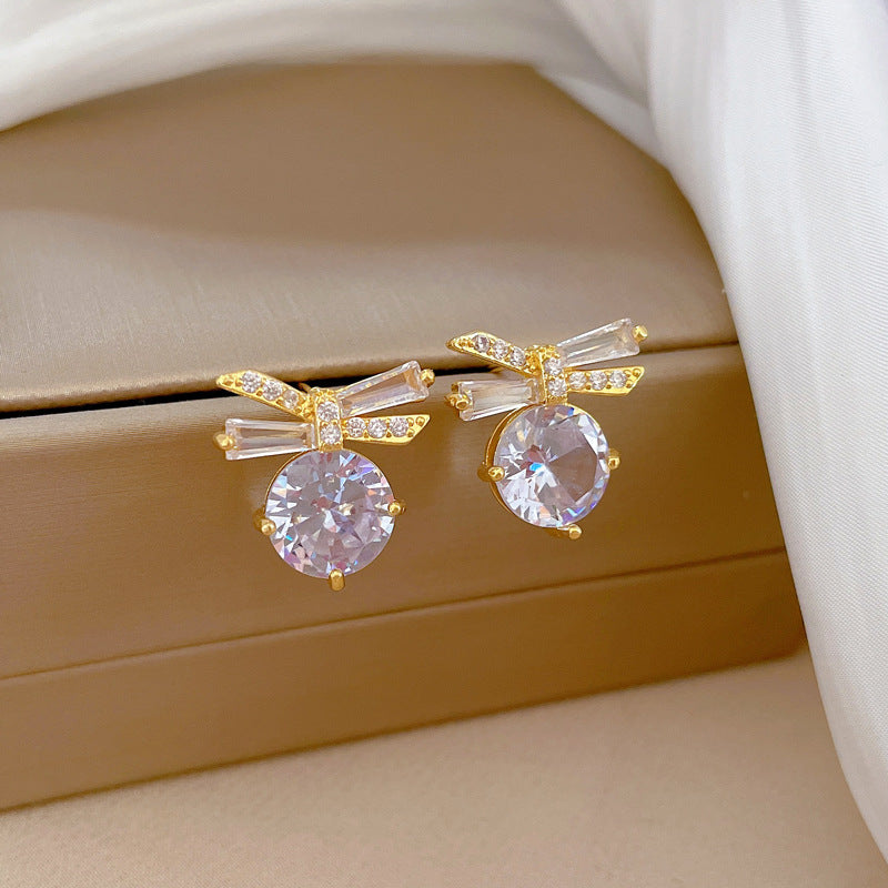 Cosmos Geometric Titanium Steel Electroplating Earrings
