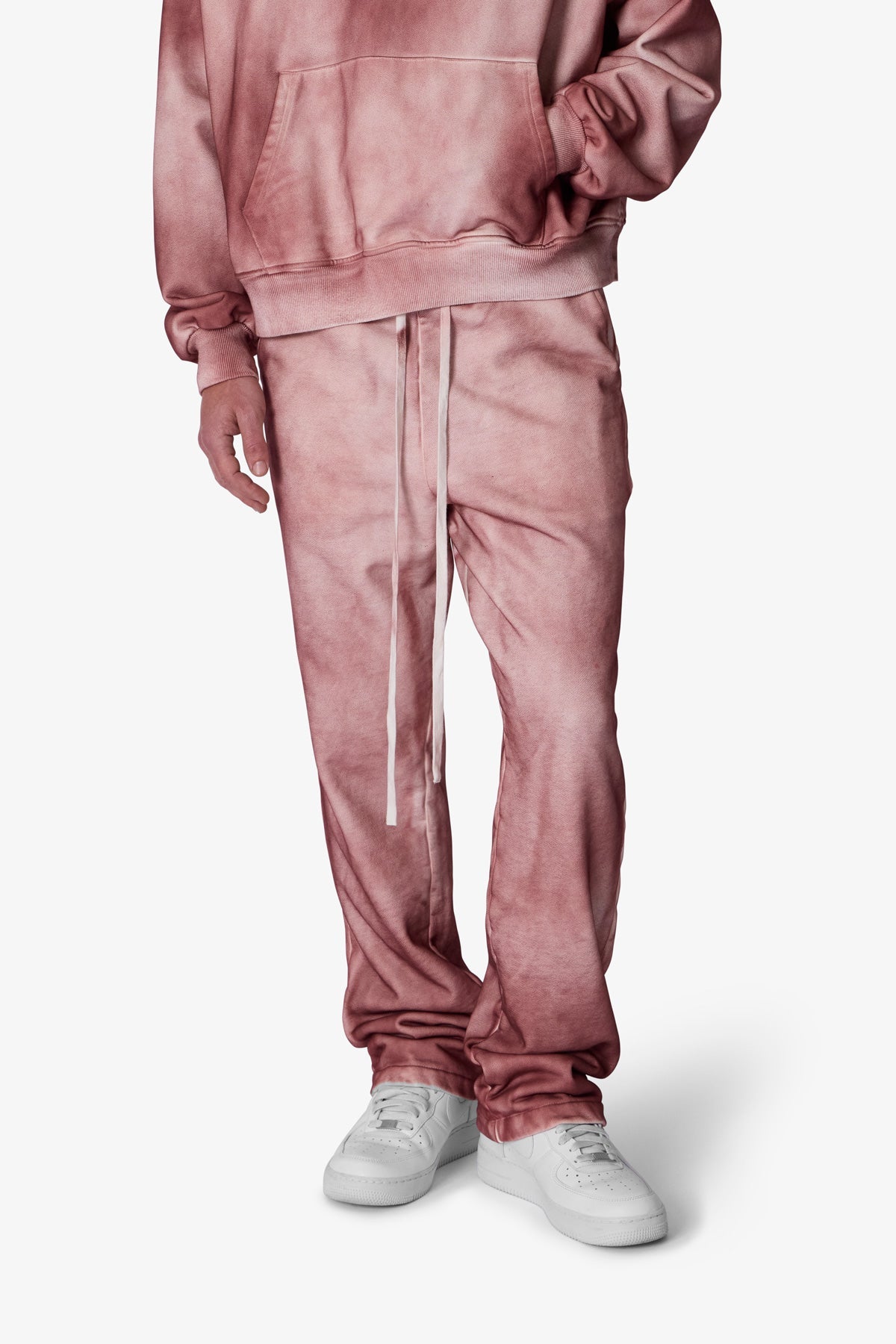 Optic Graded Sweatpants - Red