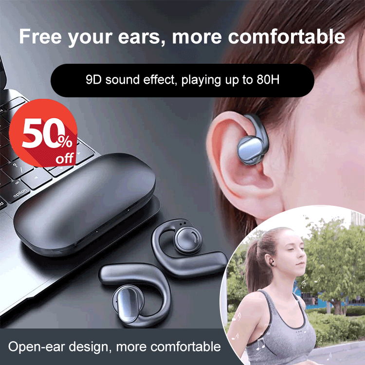 🔥  SALE 49% OFF🔥TWS wireless bone conduction digital Bluetooth earbuds
