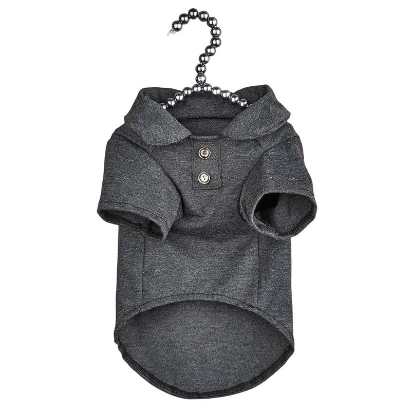 Minimalist Polyester Solid Color Pet Clothing
