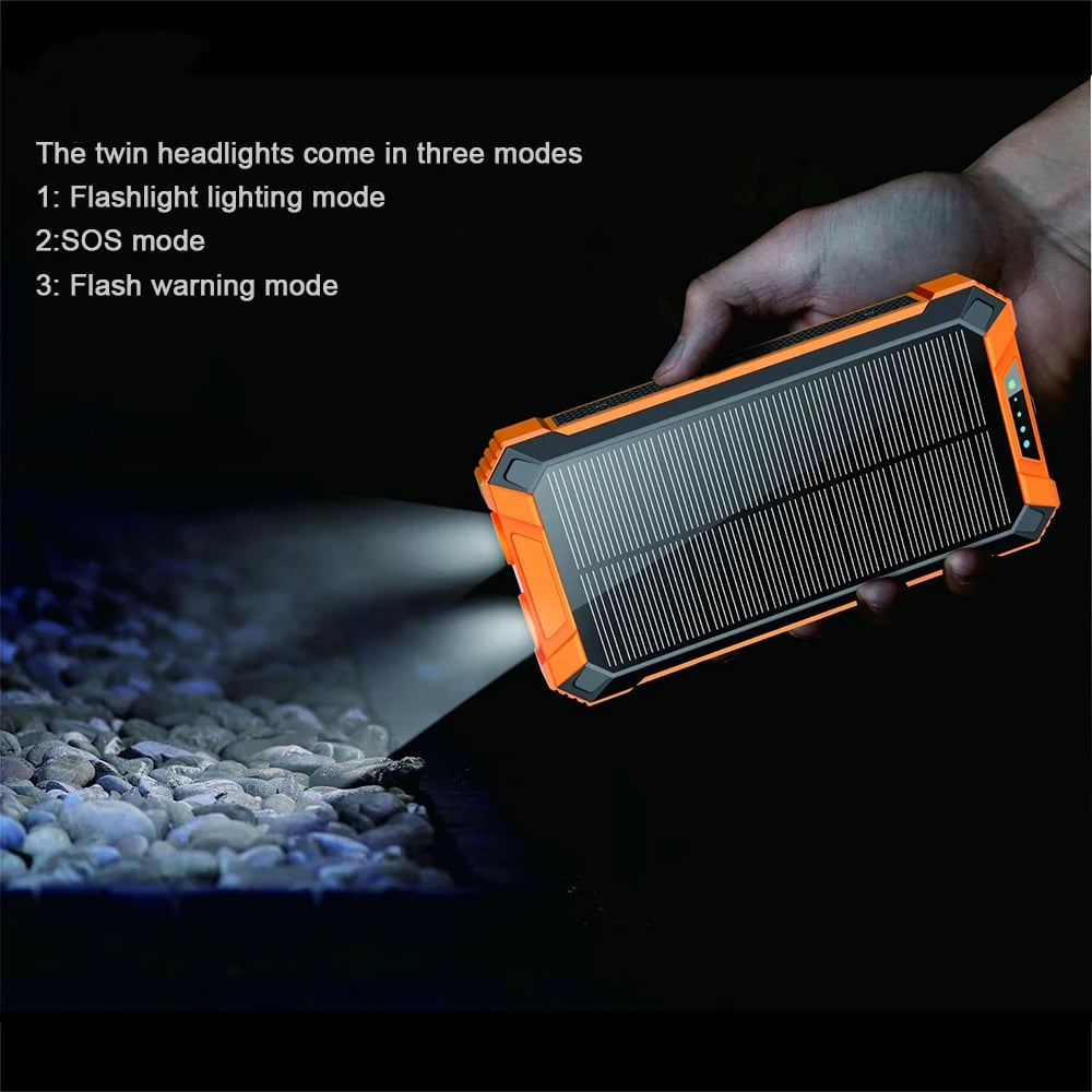 🔥Portable Wireless Solar Power Bank