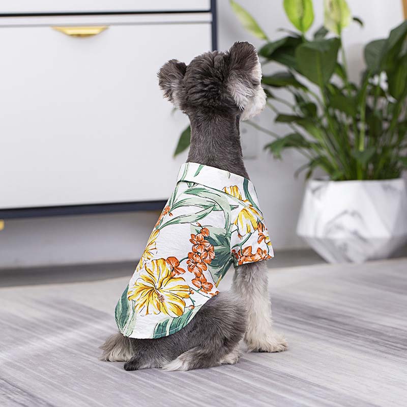 Hawaiian Matching Shirt For Dog and Owner Clothes