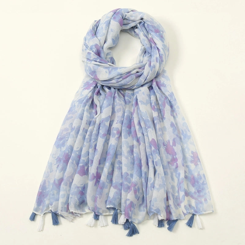 Unisex Vacation Sweet Geometric Polyester Scarf