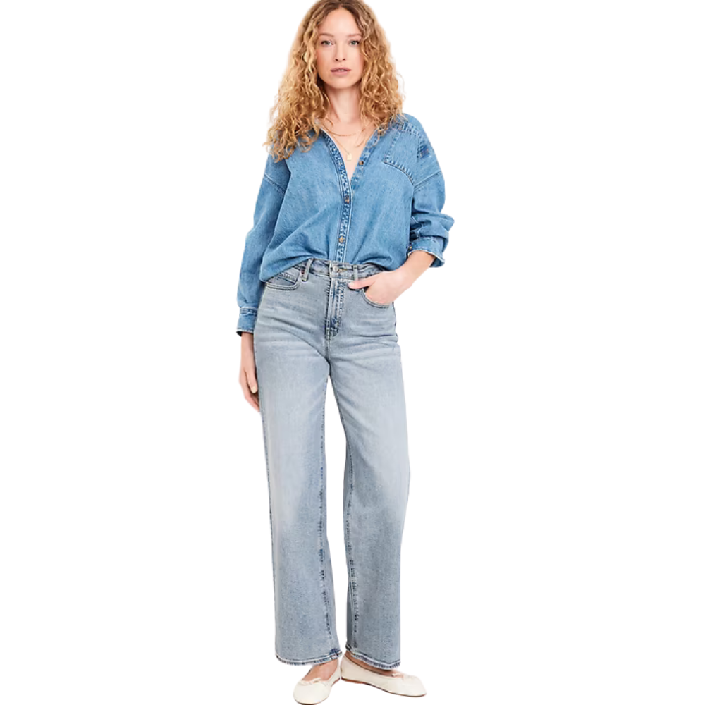 High Rise Long Silhouette Wide Pants
