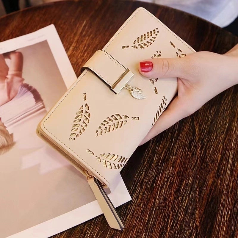 Women's Spring&summer Pu Leather Geometric Vintage Style Square Zipper Buckle Long Wallet
