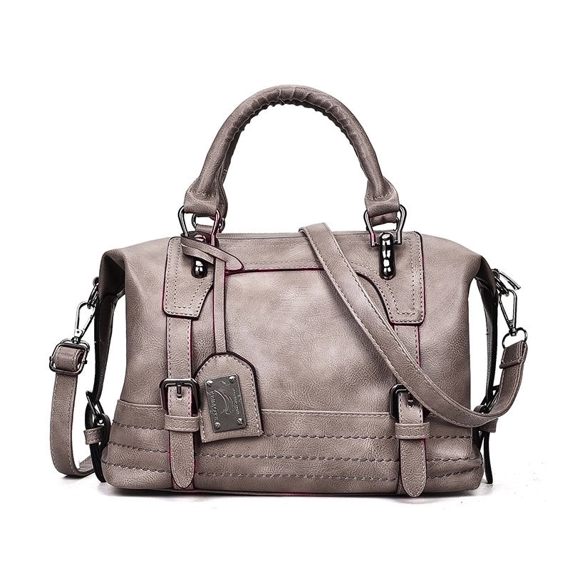 Women's Large All Seasons Pu Leather Fashion Tote Bag