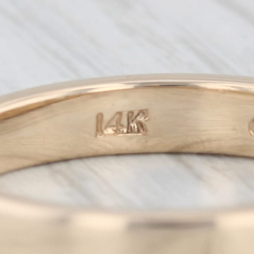 0.50ctw Diamond Wedding Band 14k Yellow Gold Size 9.25-9.5 Ring
