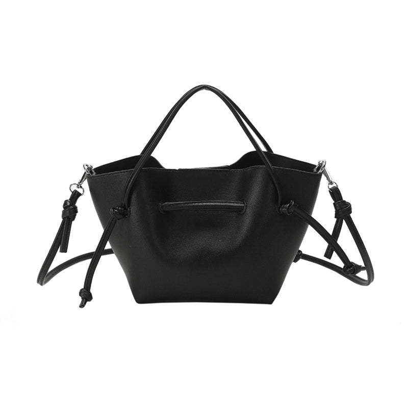 Women's Medium All Seasons Pu Leather Basic Bucket Bag