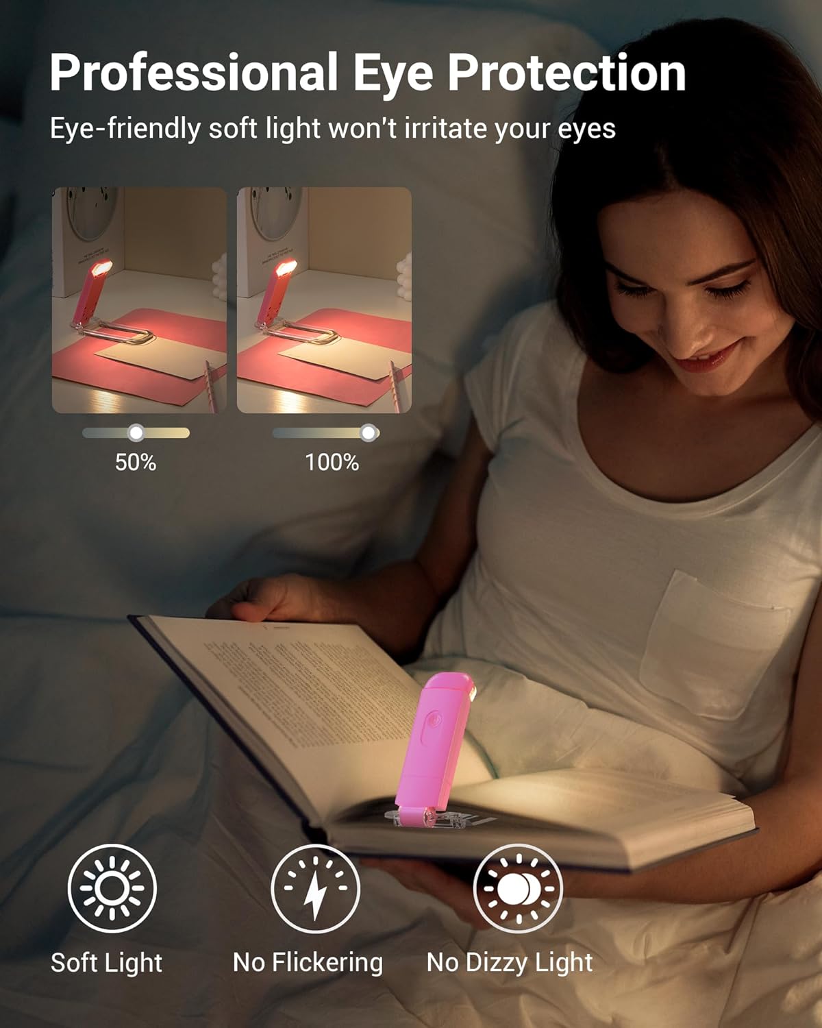 Rechargeable Book Light