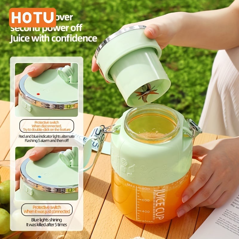 800ml Portable Wireless Automatic Mini Juicer Cup