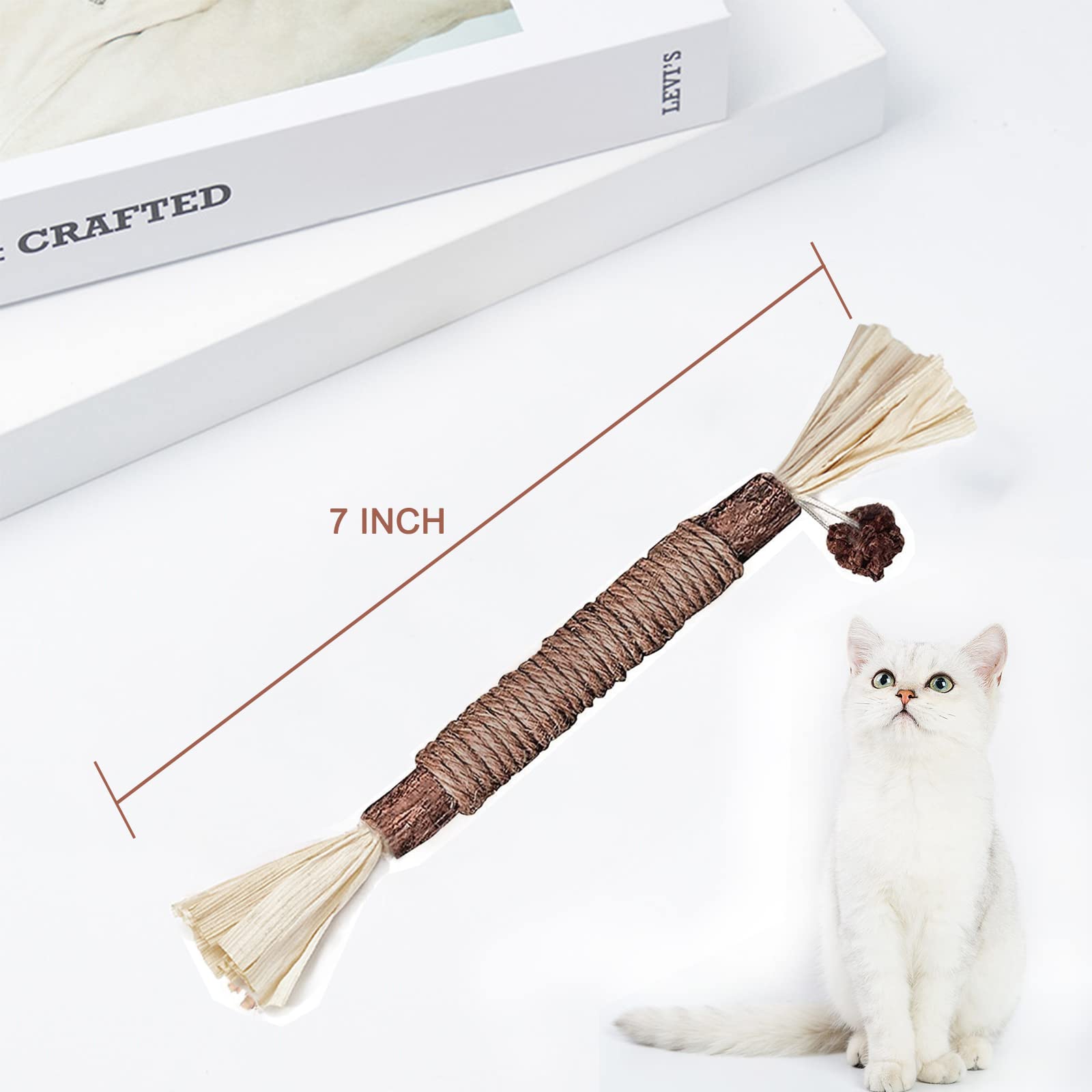 🔥 😺Natural Silvervine Stick Cat Chew Toy- BUY 3 Get 1 Free