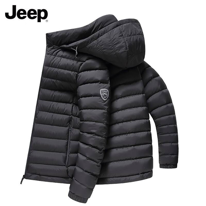 2023-Jeep-nueva chaqueta térmica de lana cálida para hombre