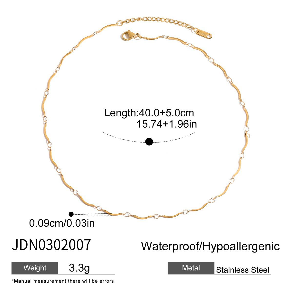 Stainless Steel Cherry Zircon Necklace Jewelry Women'S Titanium Steel Necklace