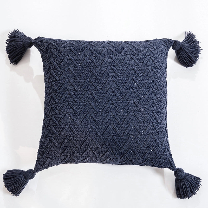 Casual Solid Color Polyester Pillow Cases
