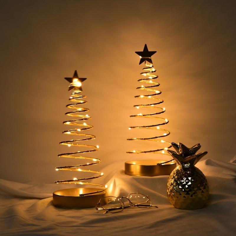 CHRISTMAS GOLD STAR LED NIGHT LIGHT