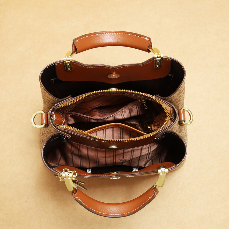 🍂Stylish Printed Bucket Bag