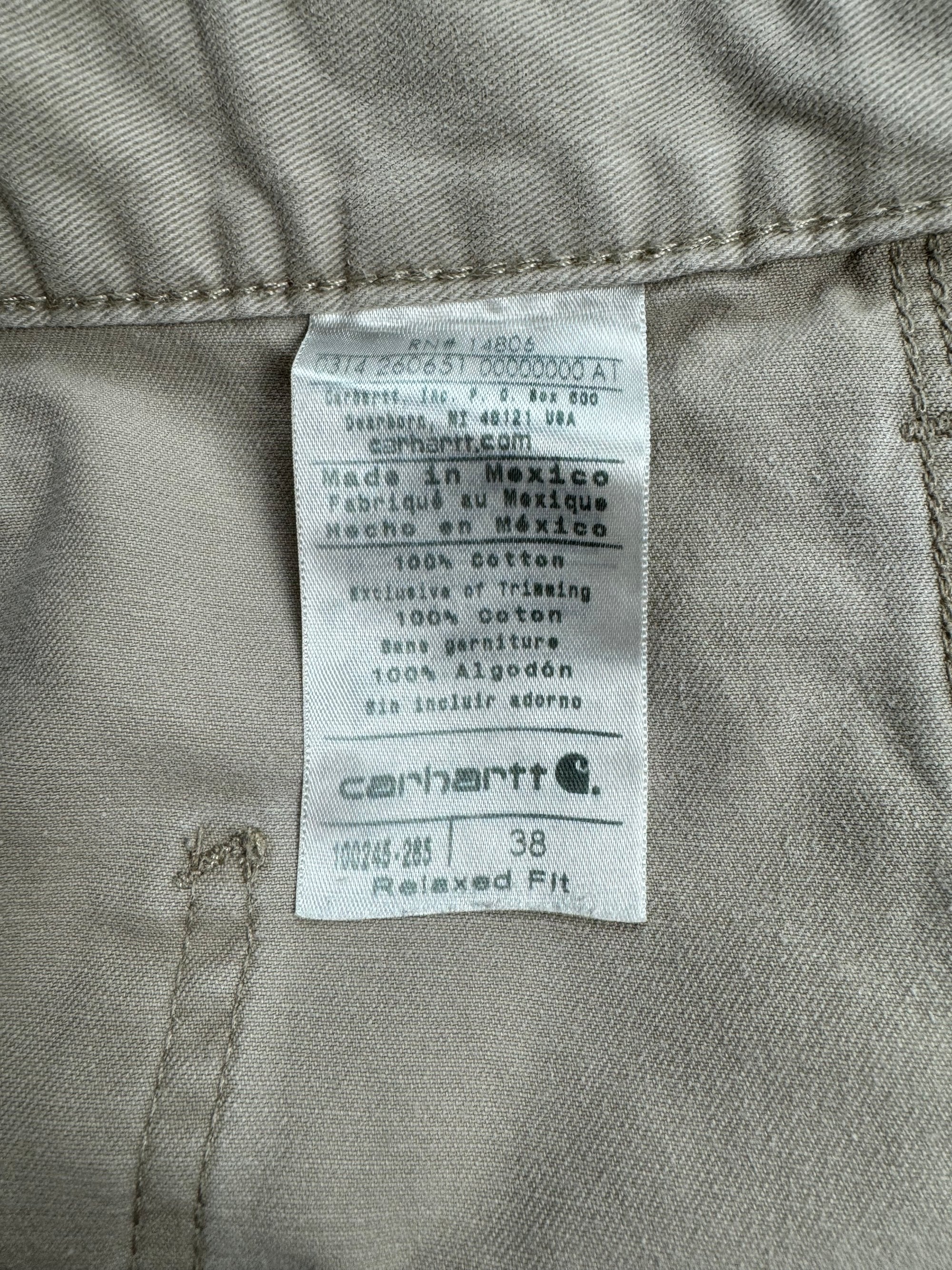 Carhartt Beige Relaxed Fit Chino Shorts