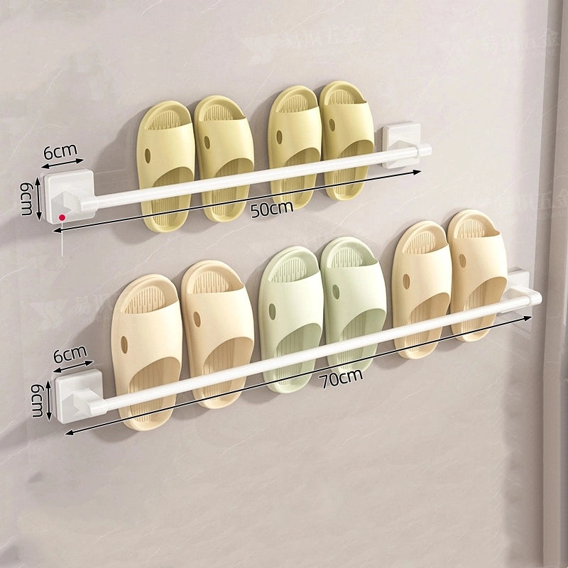Casual Solid Color ABS Bathroom Racks