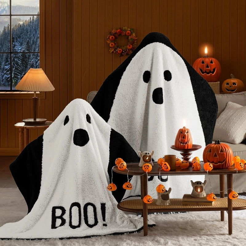 Halloween Casual Vacation Bat Polyester Cover Blanket Cover Blanket Couch & Sofa Decor