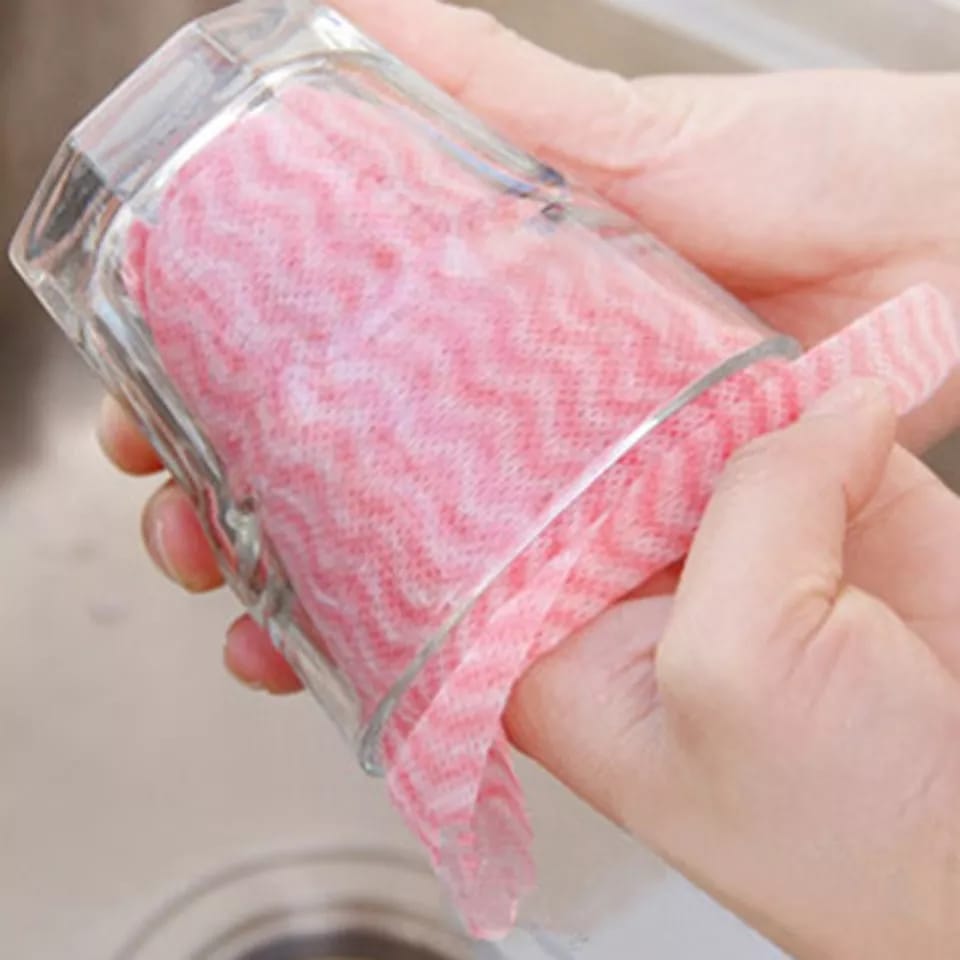 50 PIECES REUSABLE TISSUE ROLL