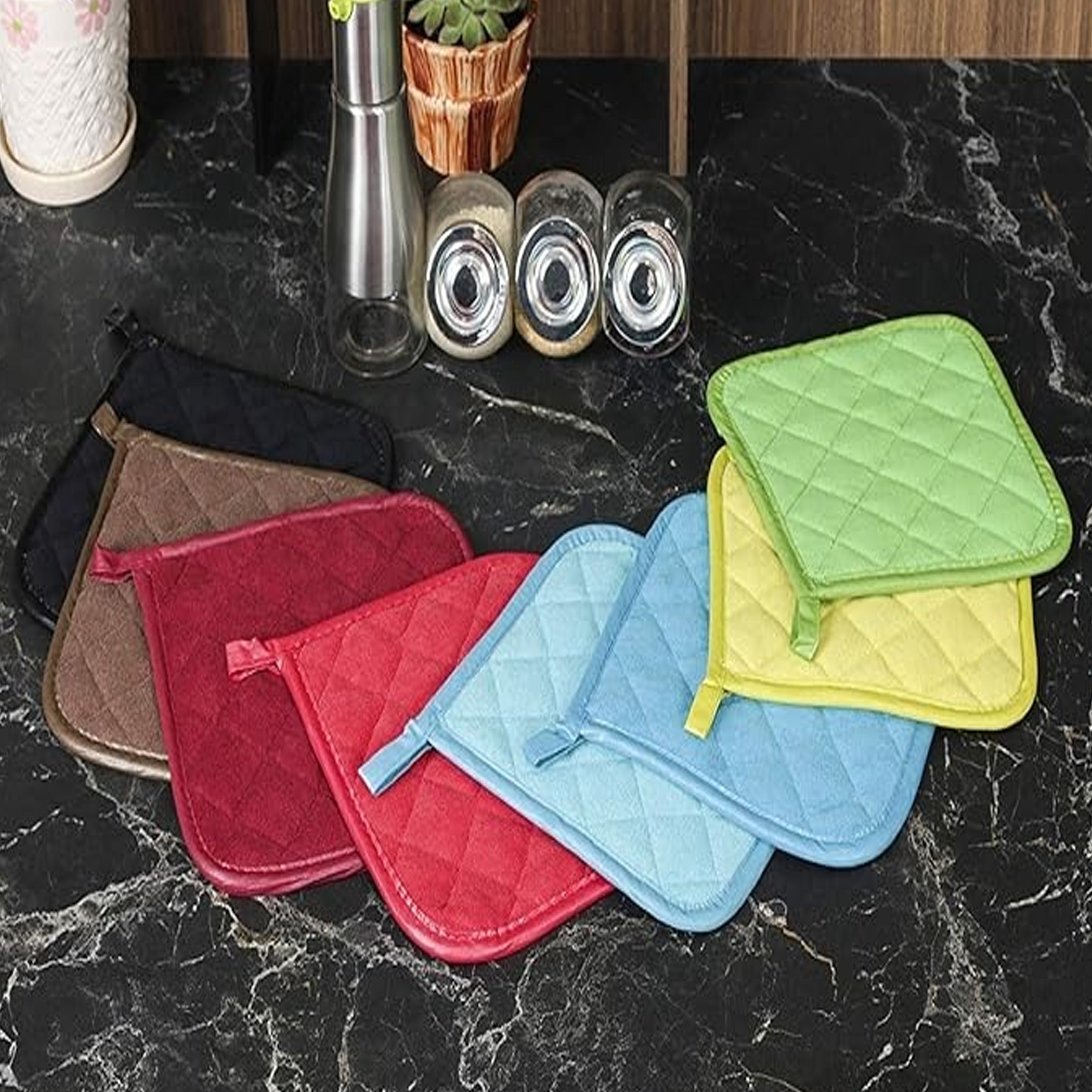 Cute Printed Heat Resistant Kitchen fabric Pot Holder