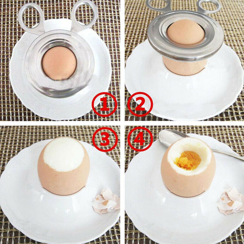 Stainless Steel Egg Topper Cutter