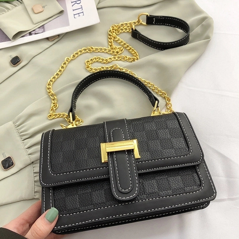Women's Small Autumn Pu Leather Vintage Style Handbag
