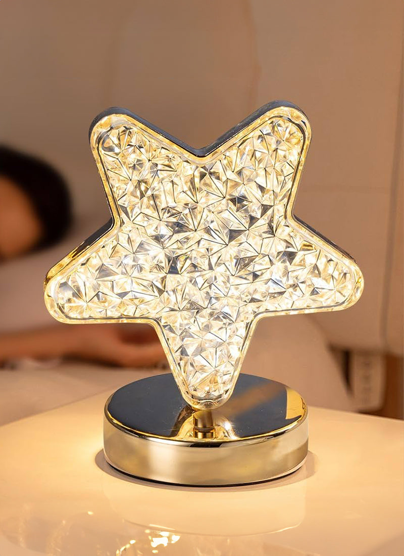 Crystal Rechargeable Star Lamp