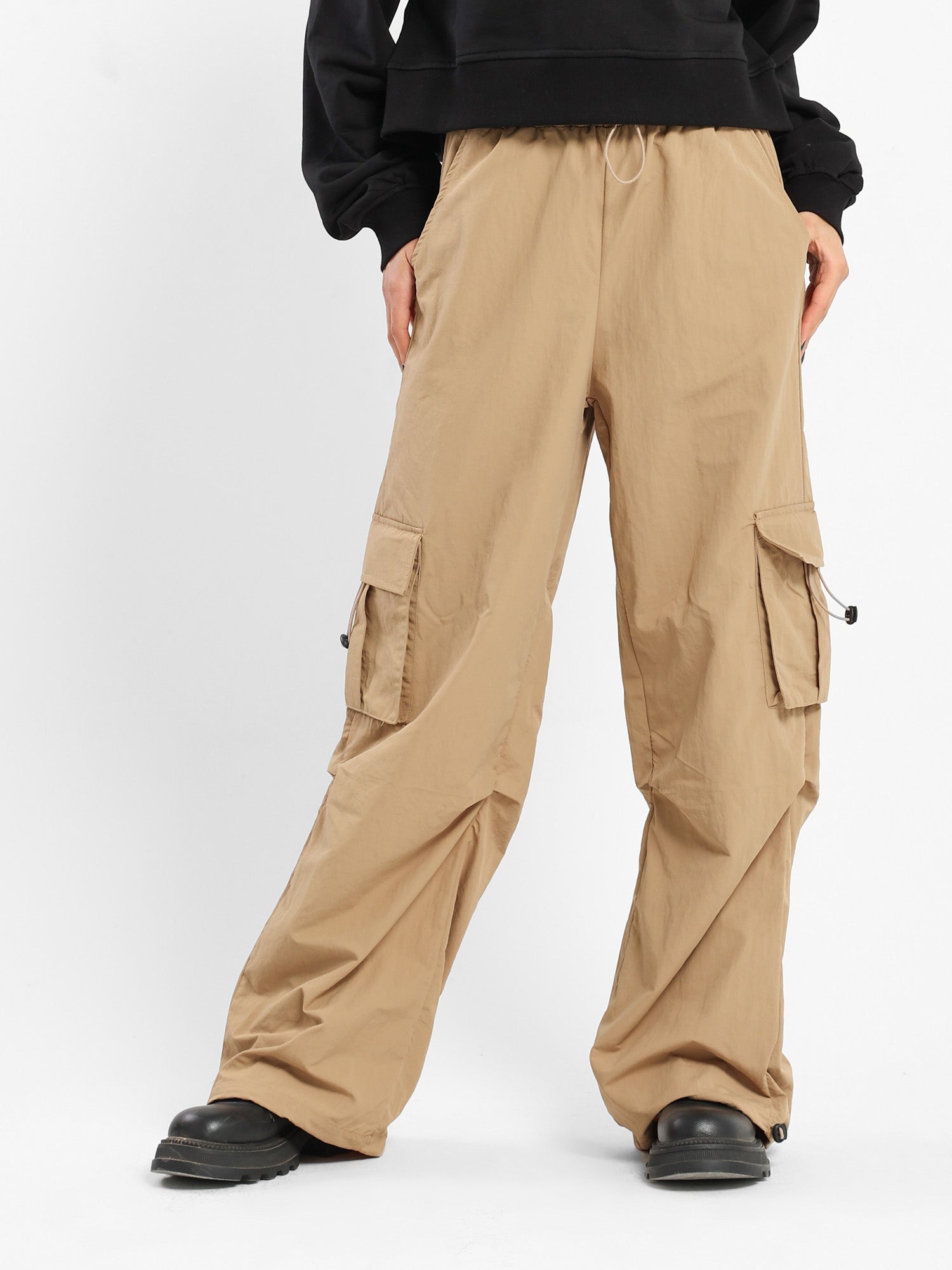 Oversized Parachute Pants